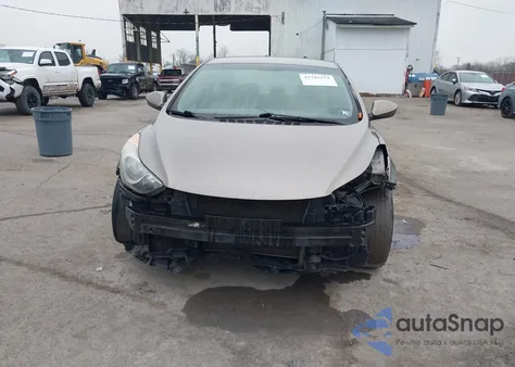 2013 Hyundai Elantra Gls from USA, damaged, VIN 5NPDH4AEXDH419655